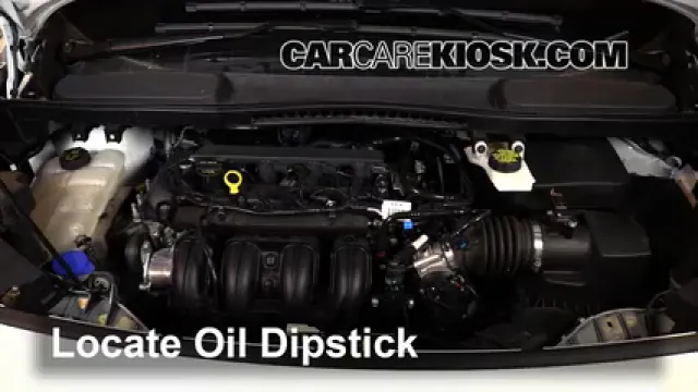 2015 Ford Transit Connect XL 2.5L 4 Cyl. Mini Cargo Van Huile Vérifier le niveau de l'huile